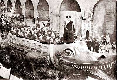Cortejo de carnaval, 1907