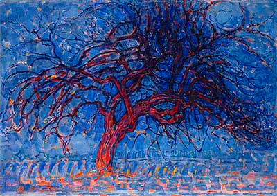 A Árvore Vermelha, Mondrian, 1910