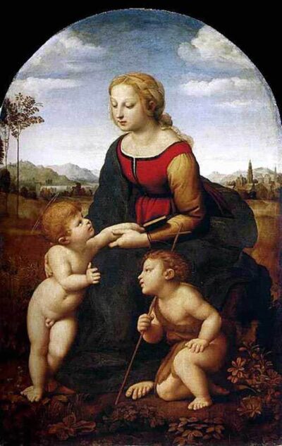 A Bela Jardineira, Rafael Sanzio, 1507