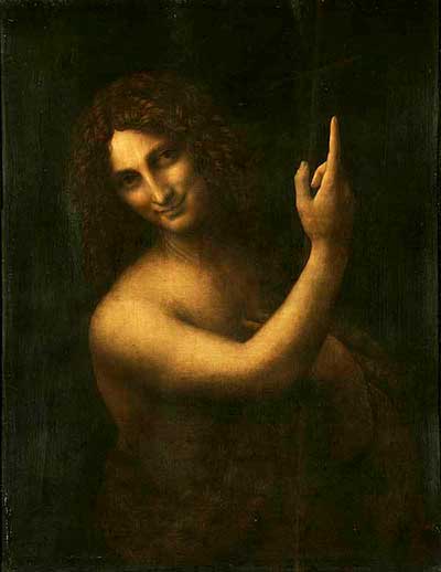 São João Batista, Leonardo da Vinci, 1508-1509