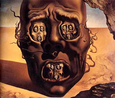 A Face da Guerra, Salvador Dalí, 1940-41