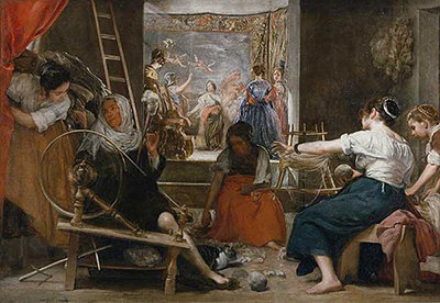 As Fiandeiras, Diego Velázquez, 1655