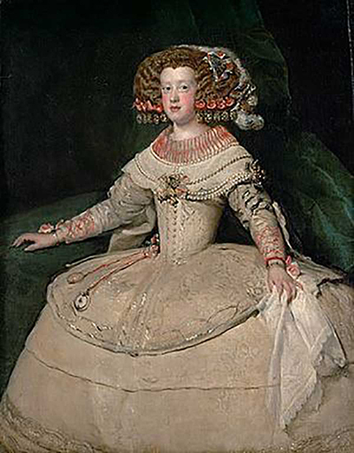 Infanta D. Maria Teresa, Diego Velásquez, 1652-53