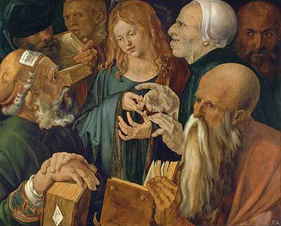 Jesus Entre os Doutores, Albrecht Dürer, 1506