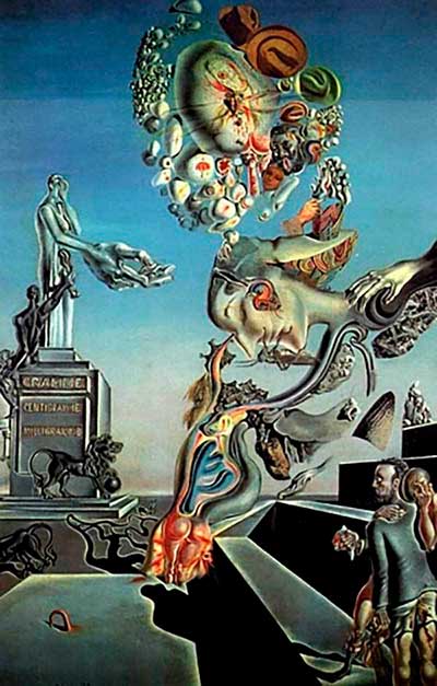 Jogo Lúgubre, Salvador Dalí, 1929