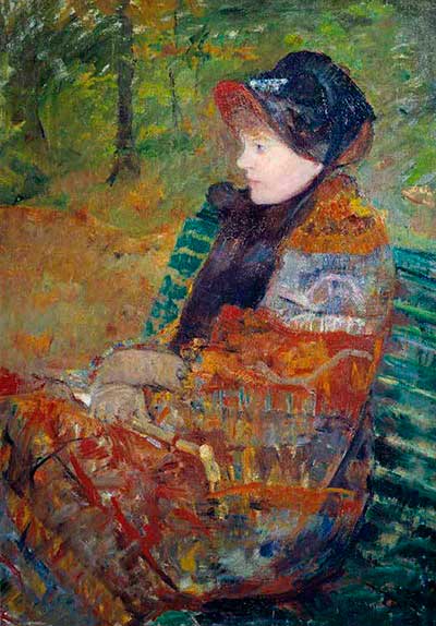Lydia Cassatt, Mary Cassatt, 1880