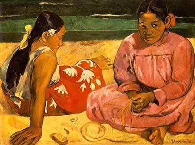 Mulheres do Taiti, Paul Gauguin, 1891