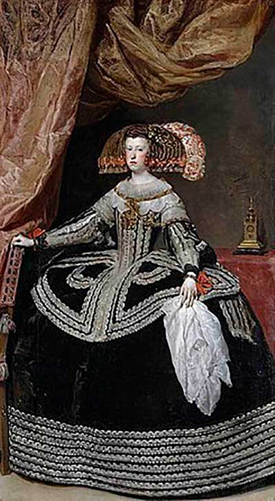 Rainha D. Mariana, Diego Velázquez, 1653