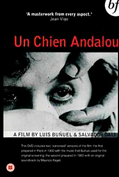 Um Cão Andaluz, filme do qual Salvador Dalí foi coautor, 1929