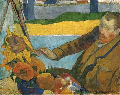 Vincent Van Gogh Pinta Girassóis, 1888