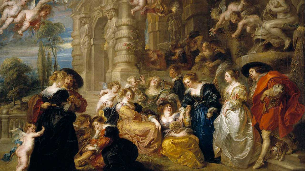 O Jardim do Amor, Peter Paul Rubens, 1610-1635