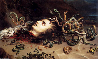 A Cabeça de Medusa, Peter Paul Rubens, 1612