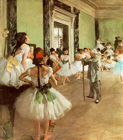 Aula de Dança, Edgar Degas, 1873-76