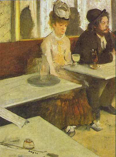 O Absinto, Edgar Degas, 1876-1877