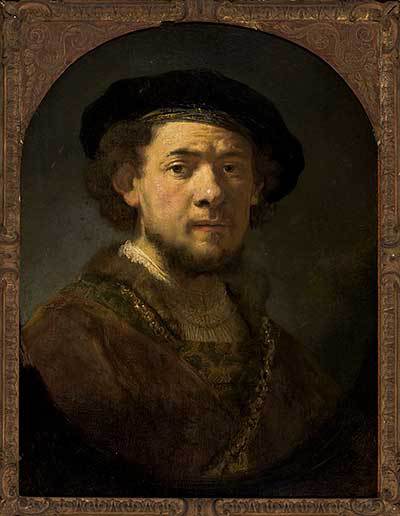 Retrato de Jovem com Corrente de Ouro, Rembrandt van Rijn, 1635