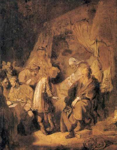 José Contando Seus Sonhos, Rembrandt van Rijn, 1634