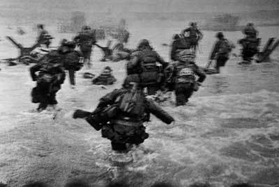 Robert Capa, Dia D, Segunda Guerra Mundial