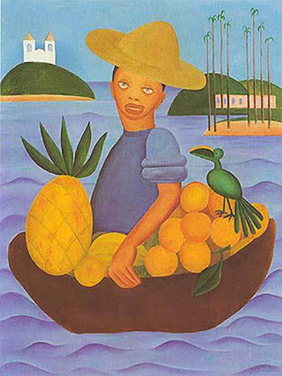 O Vendedor de Frutas, Tarsila do Amaral, 1925
