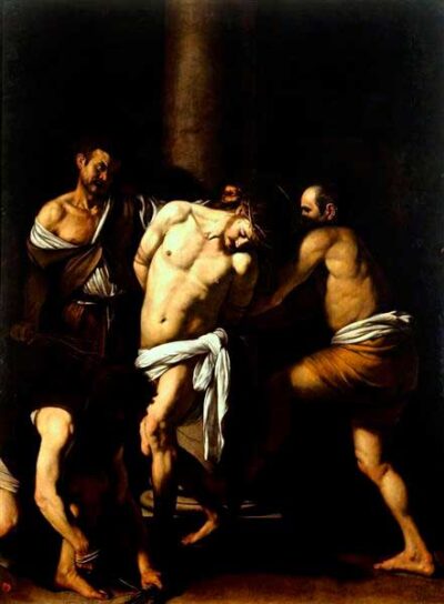 A Flagelação de Cristo, Caravaggio, 1607