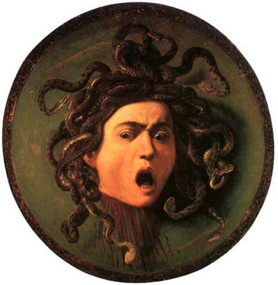 Medusa, Caravaggio, 1597